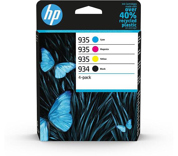 HP 934 Black / 935 CMY Ink Cartridge 4-Pack (6ZC72AE)
