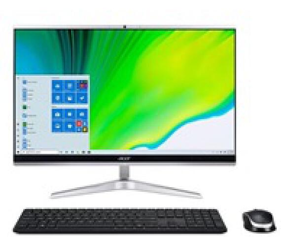 Acer AIO Aspire C24-1650 - 23.8" Full HD VA,i3-1115G4@3,00 GHz,4GB,256SSD,UHD Graphics,FDOS (DQ.BFTEC.005) + DOPRAVA ZDARMA