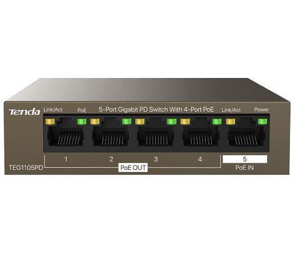 Tenda TEG1105PD PoE PD Gigabit switch