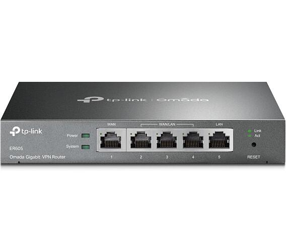 TP-Link TL-ER605 / SafeStream Gigabit Multi-WAN VPN Router + DOPRAVA ZDARMA