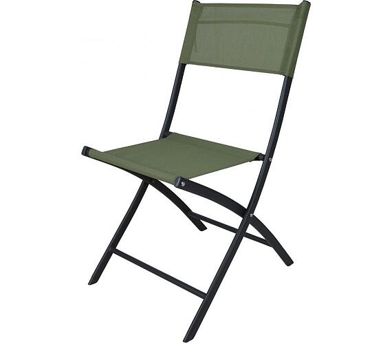 ProGarden Zahradní židle skládací zelená I KO-X60000190