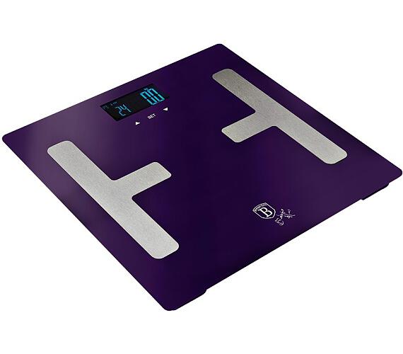 BerlingerHaus Osobní váha Smart s tělesnou analýzou 150 kg Purple Metallic Line BH-9223