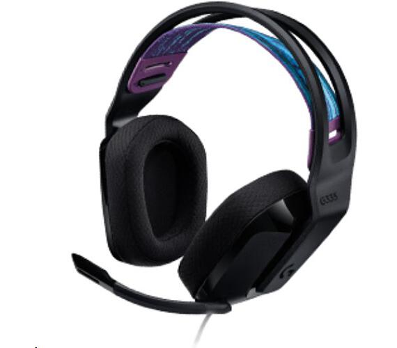 Logitech G335 Wired Gaming Headset - BLACK - 3.5 MM - EMEA (981-000978)