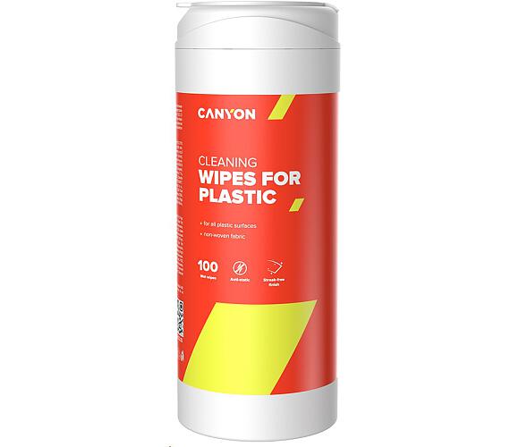 Canyon čisticí ubrousky CCL12 na plastové povrchy 100ks