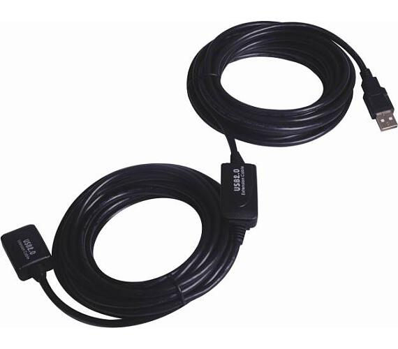 Kabel USB 2.0 aktivní prodlužovací adaptér 20m