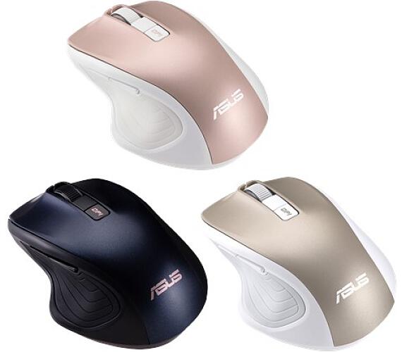Asus MW202 bezdrátová myš bílo-růžová (90XB066N-BMU010)