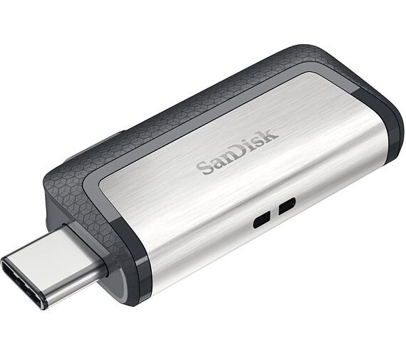 Sandisk Ultra Dual USB-C Drive 32GB / USB 3.0 Typ-C / USB 3.0 Typ-A / stříbrný (SDDDC2-032G-G46)