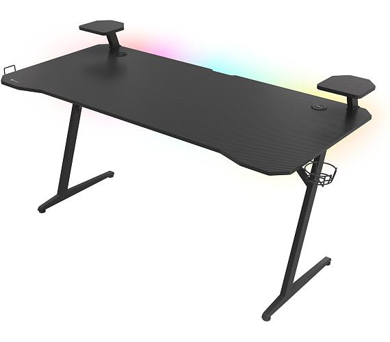 GENESIS genesis Holm 510 RGB - herní stůl s RGB podsvícením + DOPRAVA ZDARMA