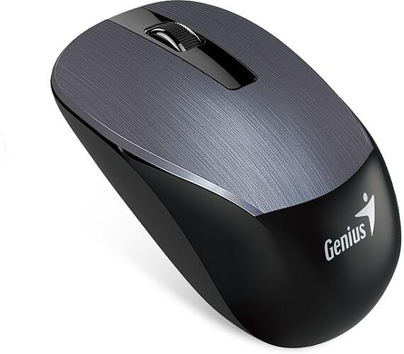 Genius GENIUS NX-7015/Kancelářská/Optická/1 600 DPI/Bezdrátová USB/Šedá (31030019400)