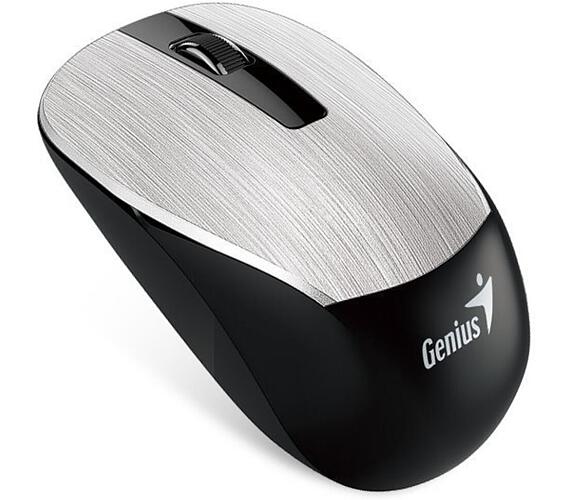 Genius GENIUS NX-7015/Kancelářská/Blue Track/Bezdrátová USB/Stříbrná (31030019404)
