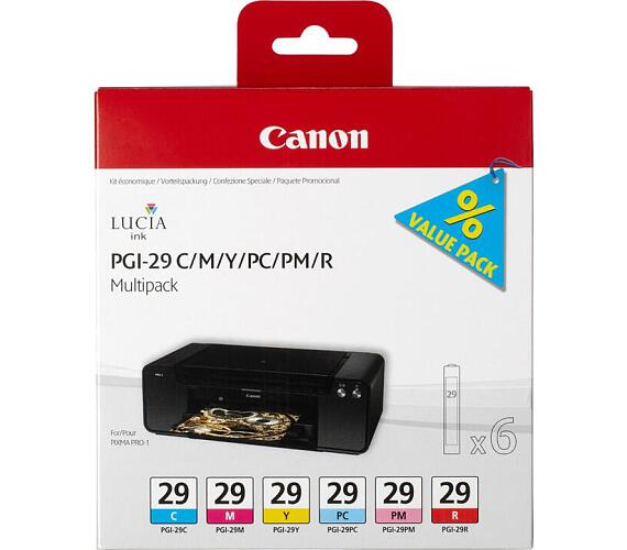 Canon PGI-29 CMY originální - červená/modrá/žlutá