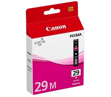 Inkoustov npl Canon PGI-29 M originln - erven