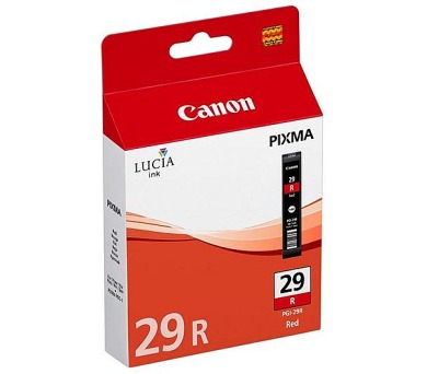 Inkoustov npl Canon PGI-29 R originln - erven