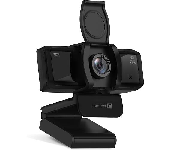 Connect IT WebYouSee webkamera s rozlišením Full HD (1920 × 1080 px) (CCW-2000-BK)