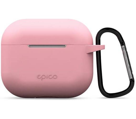 Epico Silicone Outdoor Cover Airpods 3 - světle růžová