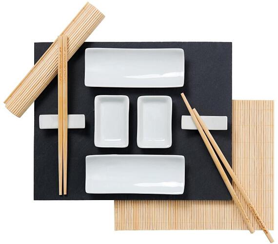 Excellent Sushi set porcelán/břidlice/bambus sada 11ks KO-210000010