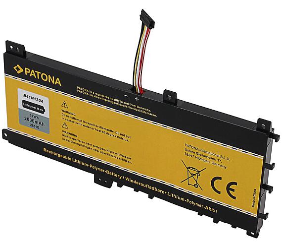 PATONA baterie pro ntb ASUS VivoBook V451L 2600mAh Li-Pol 14,4V B41N1304 (PT2851) + DOPRAVA ZDARMA