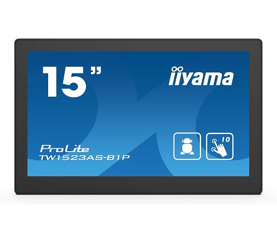 IIYAMA 15" iiyama TW1523AS-B1P: IPS