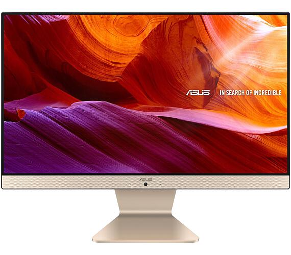 Asus VIVO AIO V222/21,5"/Pentium J5040 (4C/4T)/2x4GB/256GB SSD / WIFI+BT / KL+M / W10H / Gold / 2Y PUR (V222GAK-BA307T)
