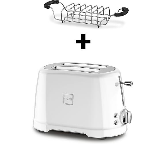 Novis Toaster T2 (bílý) + mřížka na rozpékání ZDARMA + DOPRAVA ZDARMA
