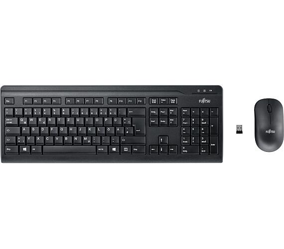 Fujitsu Wireless KB Mouse Set LX410 CZ/SK - Otevřeno - bez krabice (S26381-K410-L404) + DOPRAVA ZDARMA