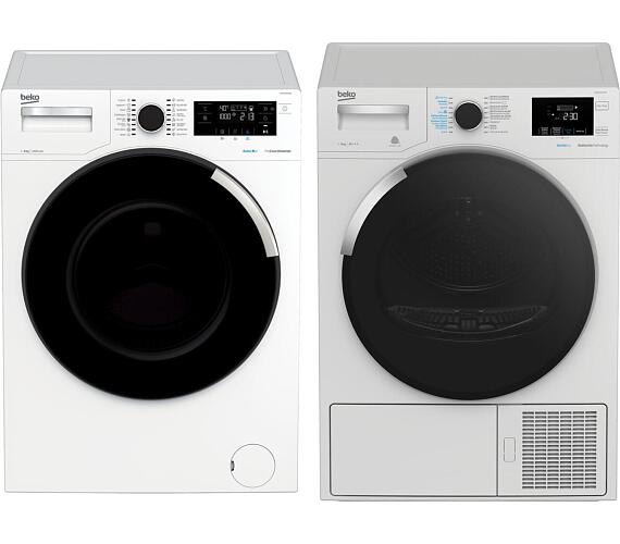 BEKO WTV8744XD + Sušička Beko DH 8544 CSARX + DOPRAVA ZDARMA