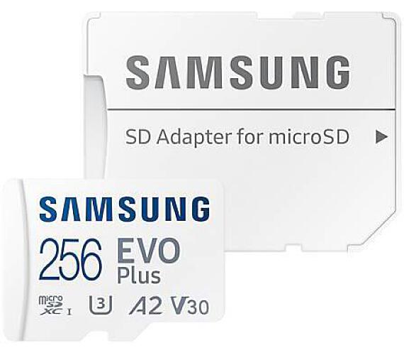 Samsung EVO Plus microSDXC 256GB + SD adaptér