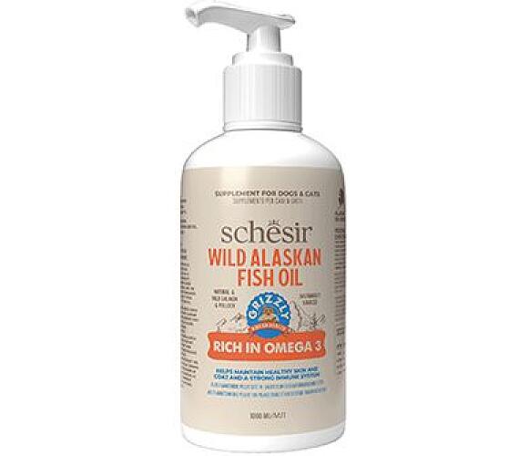 GRIZZLY PET PRODUCTS Lososov olej s treskou Schesir Grizzly 1000ml