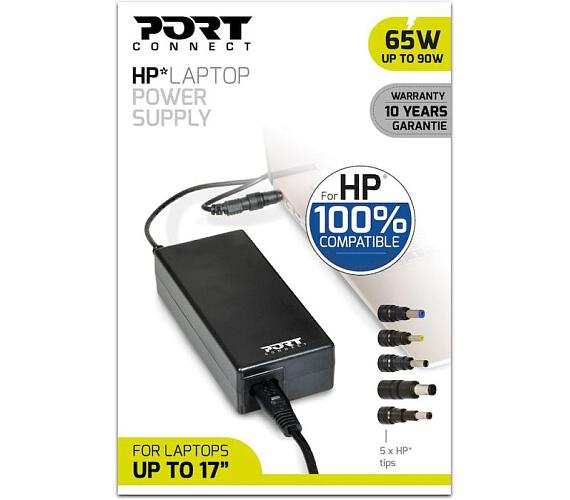 PORT CONNECT HP napájecí adaptér k notebooku 65W (max.90W) + DOPRAVA ZDARMA