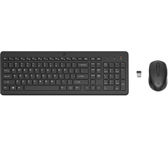 HP Bezdrátová klávesnice a myš HP 330 (2V9E6AA#ABB)