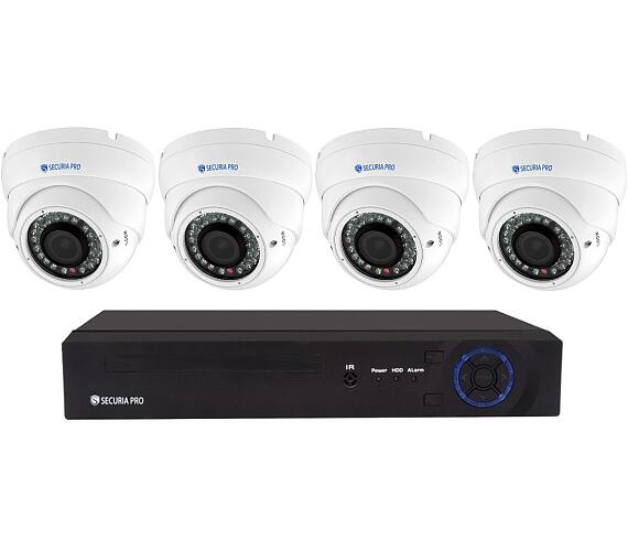 Securia Pro NVR4CHV5-W DOME IP