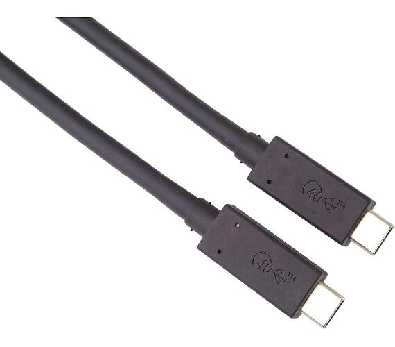 PREMIUMCORD premiumCord USB4™ 40Gbps 8K@60Hz kabel Thunderbolt 3 certifikovaný USB-IF 1m (ku4cx10bk)