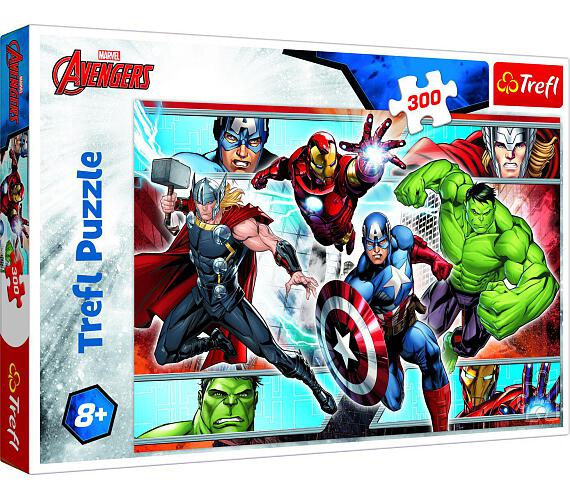 TREFL Puzzle Avengers 300dílků 60x40cm v krabici 40x27x4cm