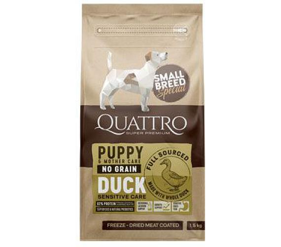 Quattro Dog Dry SB Puppy/Mother Kachna 1,5kg