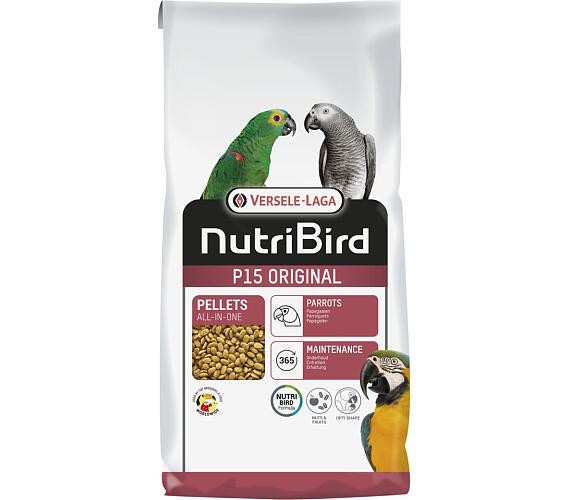 VL Nutribird P15 Original pro papoušky 10kg NEW