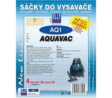 Sky do vysavae Jolly AQ 1 (4+1ks) do vysav. AQUAVAC