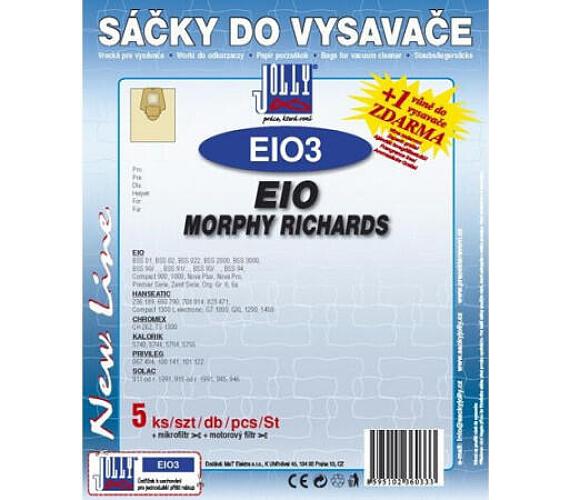 Sky do vysavae Jolly EIO 3 (5+1+1ks) do vysav. EIO, MORPHY RICHARDS