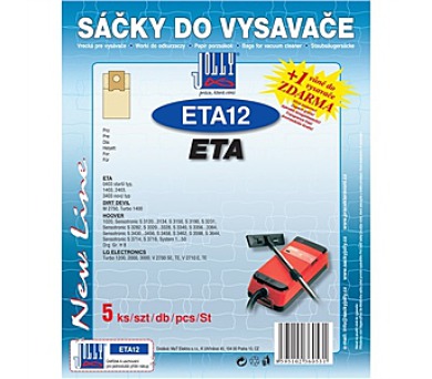 Sky do vysavae Jolly ETA 12 (5ks) do vysav. ETA