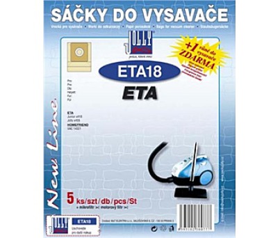 Sky do vysavae Jolly ETA 18 (5+1+1ks) do vysav. ETA