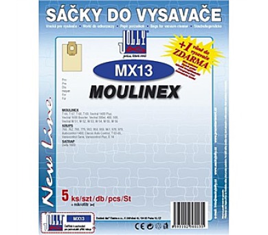 Sky do vysavae Jolly MX 13 (5+1ks) do vysav. MOULINEX