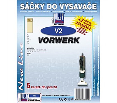 Sky do vysavae Jolly V 2 (5ks) do vysav. VORWERK