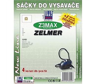 Sky do vysavae Jolly MAX Z 3 (4ks) do vysav. ZELMER