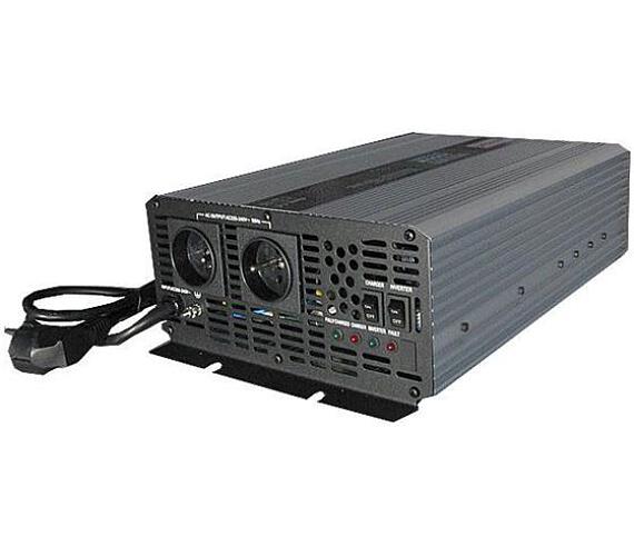 CARSPA CPS2000 12V/230V 2000W čistá sinusovka+ UPS+ nabíječka