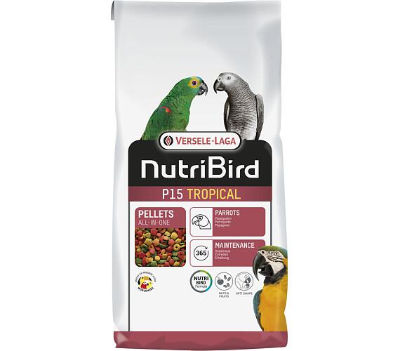 Versele-Laga Nutribird P15 Tropical pro papoušky 10kg