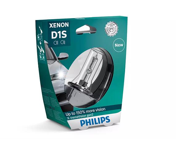 Philips Xenon X-tremeVision D1S 1 ks blister + DOPRAVA ZDARMA