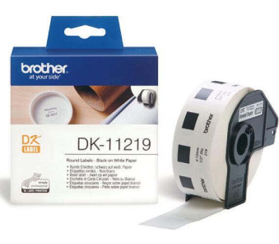 Brother DK-11219 (papírové / kulaté