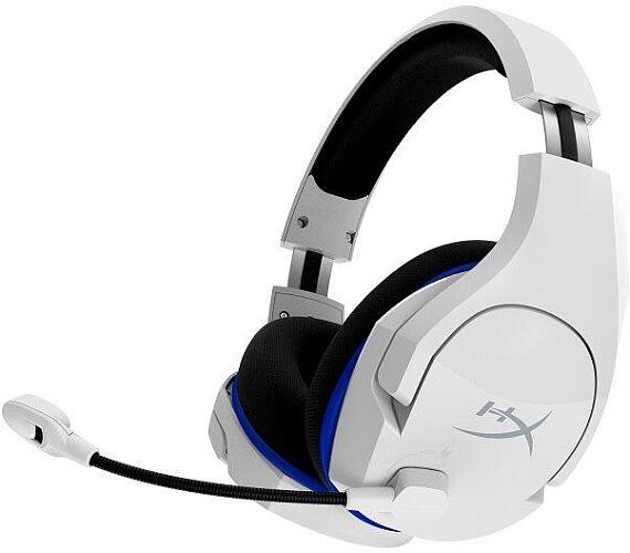 HP HyperX Cloud Stinger Core - Wireless Gaming Headset (White-Blue) - PS5-PS4 (4P5J1AA)