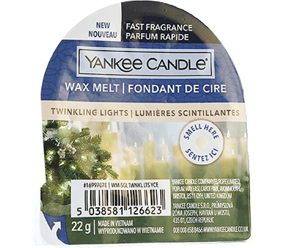 Yankee Candle Twinkling Lights vonný vosk 22 g