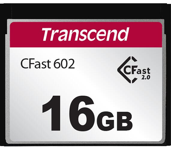 Transcend 16GB CFast 2.0 CFX602 paměťová karta (MLC) (TS16GCFX602)
