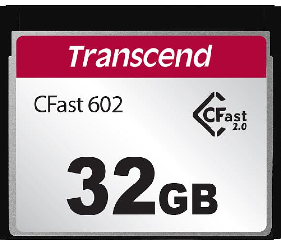 Transcend 32GB CFast 2.0 CFX602 paměťová karta (MLC) (TS32GCFX602)
